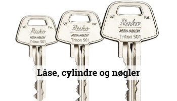 Nøgler, cylinder, nøgle, lås, låse